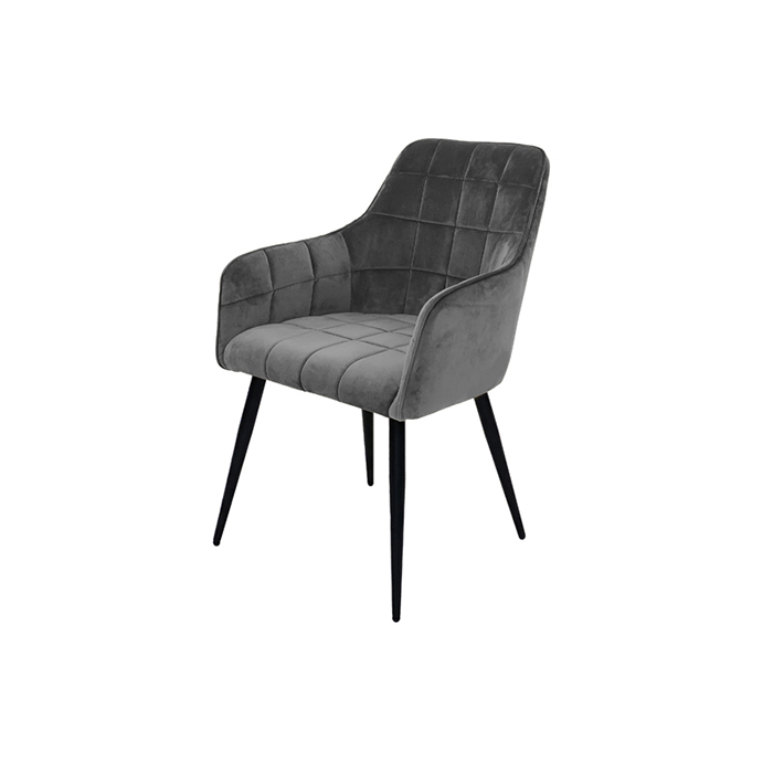 Vienna Velvet Dining Chair - Click Image to Close